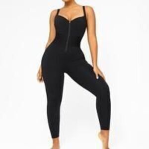 Shapellx AirSlim ElasticFuse Zipper Shaping Sporty Comfy Jumpsuit for Women's W…